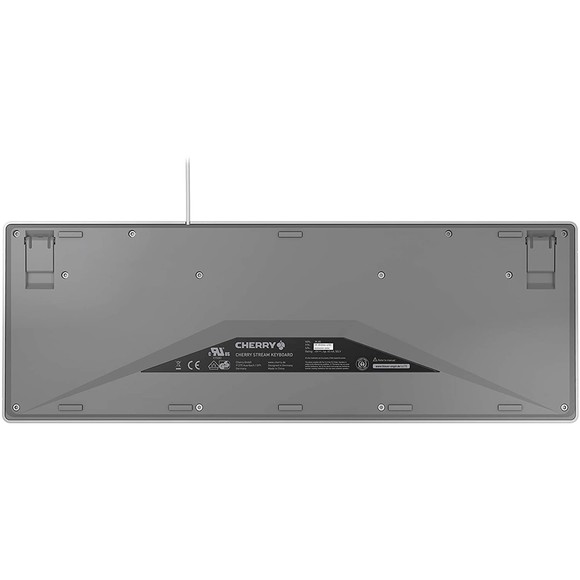 CHERRY Stream Keyboard Wired USB SX Scissors Mechanism QWERTY Whisper-Quiet S... - Picture 2 of 2